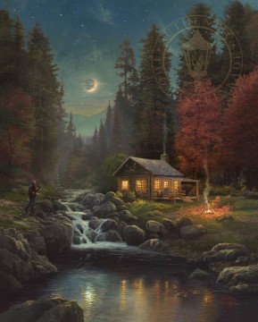  from - Away From It All Thomas Kinkade